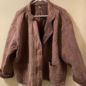 Free People Quilted Jacket